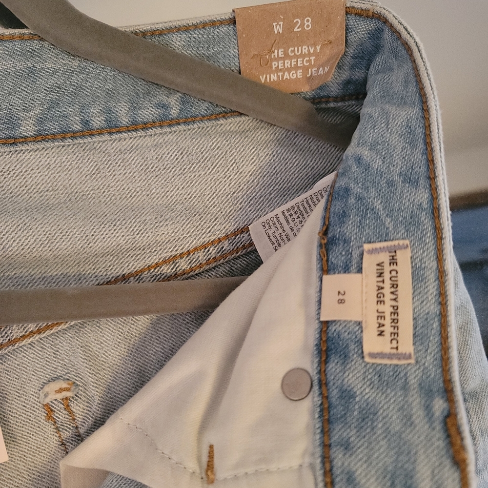 Madewell Perfect Vintage Jeans NWT